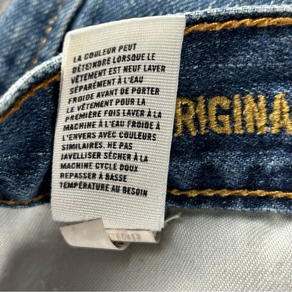 American Eagle Original Straight Jeans Mens 30 X 34 Med Wash All Cotton Denim - Picture 11 of 11